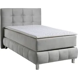 Andas Boxspringbett »Salo« incl. Topper, 6 Breiten, 2 Härtegrade, TFK auch in Härtegrad 4 grau