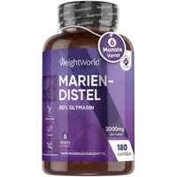 WeightWorld Mariendistel Kapseln 180 St.