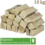 Flameup - Brennholz Kaminholz Kiefer Holz 10 kg Für Ofen und Kamin Kaminofen Feuerschale Grill Feuerholz Holzscheite Wood 25 cm kammergetrocknet