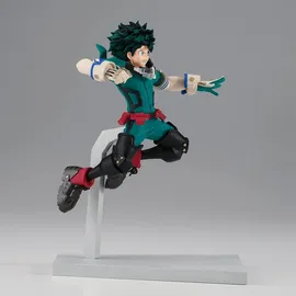 BANPRESTO My Hero Academia Bravegraph 2 Izuku Midoriya Figur 11 cm - Silber/Mehrfarbig