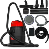 LEHMANN Tang Poolsauger, für Pools und Teiche, Trocken-/Nasssaugen, 1400W, 30L