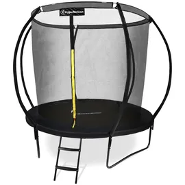 HyperMotion Kindertrampolin 244 cm Schwarz