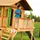 Axi Spielhaus Sophie 380 x 274 x 212 cm Braun/Grün