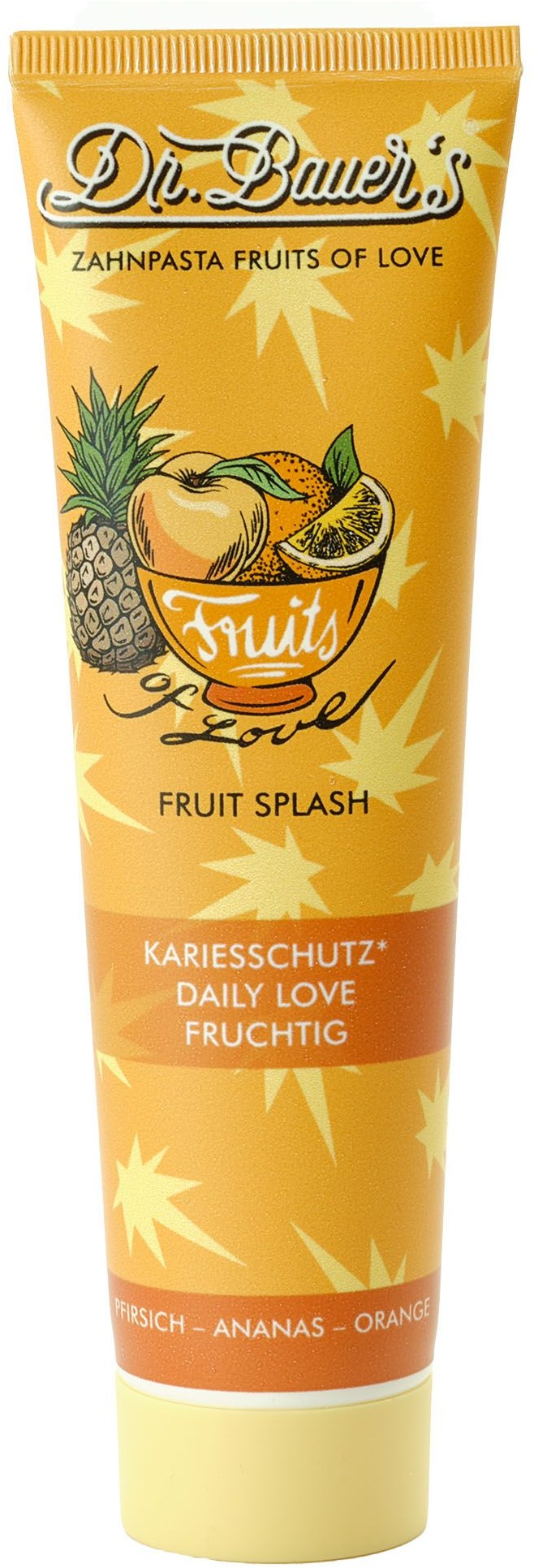 Dr. Bauer's Zahnpasta Fruits of Love Fruit Splash 90 ml