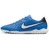 Nike Tiempo Legend 10 Club Low-Top-Fußballschuh für Turf - Blau, 40