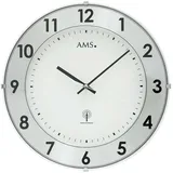 AMS Wanduhr Funkwanduhr modern Durchmesser: 30 cm - AMS Modell: 5948