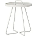 Cane-Line On-the-move Beistelltisch Ø 37 x 42 cm weiß