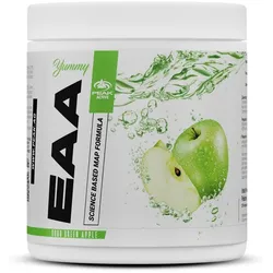 PEAK Yummy EAA - 400g - Geschmack Sour Green Apple I 25 Portionen I essenzielle Aminosäuren I optimierte Matrix zur Proteinbiosynthese I MAP - Formel I Muskelaufbau & -versorgung I vegan