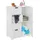 Wohnling Badschrank 56 x 83 x 30 cm Weiß