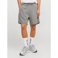 JACK & JONES 12269909 Kurze Hose - Gray Flannel