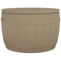 furnicato 3-in-1 Gartenbox 0 x 0 x 0 cm Hellbraun