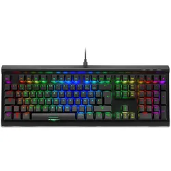 Sharkoon Skiller SGK40 Gaming Tastatur - Gaming Tastatur mit mechanischen Huano Red Switches