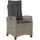vidaXL Gartensessel 66 x 66 x 93 cm grau