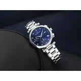 Claude Bernard Dress Code Chronograph Edelstahl 38 mm 10251-3M-BUIN