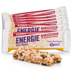 Sanct Bernhard Sport Energie Reis-Riegel Himbeere 11er-Pack Riegel 550 g