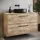 Badplaats Waschtischunterschrank Florence 80 x 46 x 46 cm Kastanie Eiche