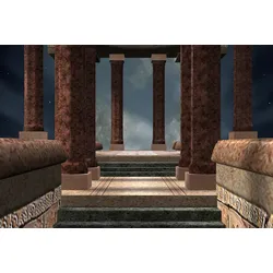 Fototapete PAPERMOON "tempel", bunt, B:2,50m L:1,86m, Vlies, Tapeten