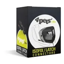 4pets Caree ISOFIX Connector 15 kg Schwarz