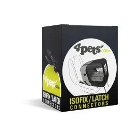 4pets Caree ISOFIX Connector 15 kg Schwarz