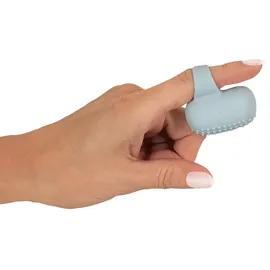 beau coeur Fingervibrator „KIREMO“ mit 10 Vibrationsmodi, blau