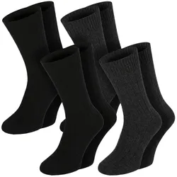 Chili Lifestyle Wollsocken ALPAKA super warm 4 Paar Weichbund Winter