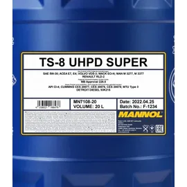 Mannol TS-8 UHPD 7108 5W-30 20 l