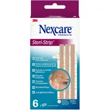 Nexcare Steri-Strip Wundverschlussstreifen braun 6 mm x 75 mm 6 St.