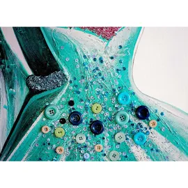 MCW Ölgemälde Grüne Kleider Handgemalt