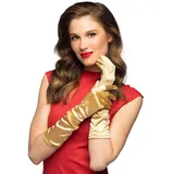 Boland - Lange Handschuhe Monte Carlo, glänzender Satinstoff, Pop-Star, Hollywood, Sternchen, 20er Jahre, Flapper, Accessiore, Kostüm, Karneval, Mottoparty