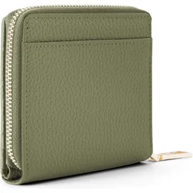 lazarotti Bologna Leather Geldbörse Damen olivgrün
