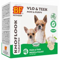 Biofood Knoblauchtabletten Mini - Algen Hundesnack 3 Stück