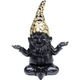 Kare DESIGN Deko-Figur Zwerg Meditation Polyresin Gold