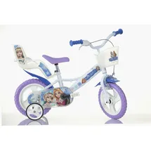 DINO BIKES Snow Queen Eiskönigin 12 Zoll Kinderfahrrad Mädchenfahrrad