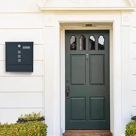 Songmics GMB20AG Anthrazitgrau inkl. Zeitungsfach