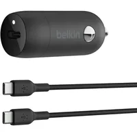 Belkin BOOST Charge 30W USB-C Kfz-Ladeger.+Kab.CCA004bt1MBK-B6