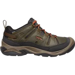 KEEN Herren Multifunktionsschuhe CIRCADIA WP, BLACK OLIVE/POTTERS CLAY, 47 1⁄2