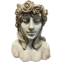 Hti-Living Apollon 27 x 36 x 47 cm Grau/Weiß