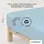 schlafgut Premium Baumwolle 140 x 200 - 160 x 220 cm blue light