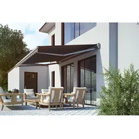 Spettmann Halbkassettenmarkise SUN LED 350 x 250 cm grau