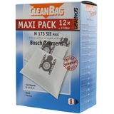 Cleanbag Scanpart Staubsaugerbeutel Maxi Pack M 173 SIE; wie Original Bosch, Siemens: D, E, F, G, H