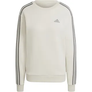 adidas Damen Pullover Essentials 3 Stripes Fleece Sweat IY1705 M - Alumina - M