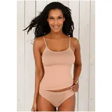 VIVANCE Spaghettitop Beige/Schwarz/Weiß 36/38