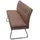 berlinlodge Sitzbank Polsterbank Braun 160 x 90 x 59 cm