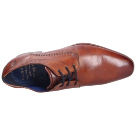 Bugatti Herren Businessschuhe, Männer Business Schnürer,schnürschuhe,Anzugschuhe,Derby schnürung,Office,büro,Freizeit,Cognac (6300),40 EU / 6 UK