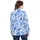 Ulla Popken Blazer royalblau | hellblau / weiß 46