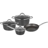 Michelino 7 tlg Edelstahl Kochtopf-Set