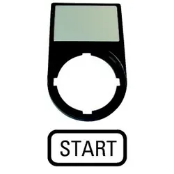 Eaton 216495 Träger, + Schild, START M22S-ST-GB1 - 10 Stück