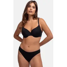 DORINA Bügel-BH "Michelle", Damen, Gr. 70, Cup B, schwarz, Obermaterial: 56% Polyamid, 32% Polyester, 12% Elasthan, unifarben, BHs Bügel-BH, leicht gepolstert, weicher Stoff