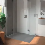 Kaldewei SUPERPLAN CLASSIC 388-2 80x90cm mit Styroporträger, 447848042674, Farbe: Warm Grey 85 mit Secure Plus