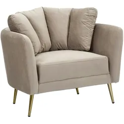 Mauro Ferretti KIEW GRAUER SESSEL CM 88X77X74